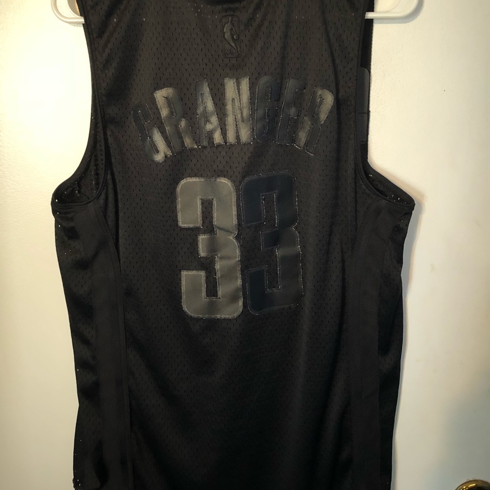 Blacked out Adidas Danny Granger Pacers Jersey